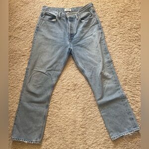AGOLDE Riley crop jeans